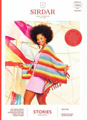 Sirdar Stories DK Pattern 10523 - Crochet "Glasto" Poncho