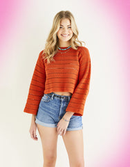 Sirdar Stories DK Pattern 10524 - Crochet "Encore" Sweater