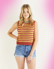 Sirdar Stories DK Pattern 10526 - Crochet "Glampsite" Vest