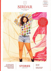 Sirdar Stories DK Pattern 10527 - Crochet "Crowd Surf" Sweater