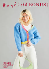 Hayfield Bonus Chunky Pattern 10600 - Cardigan