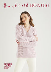 Hayfield Bonus Aran Pattern 10612 - Sweater