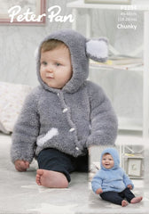 Peter Pan Precious Chunky Pattern P1294 - Hooded Sweater & Jacket - NOW €1.00