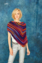 Stylecraft Cabaret DK Crochet Pattern 9187 - Scarf & Shawl - NOW €1.00