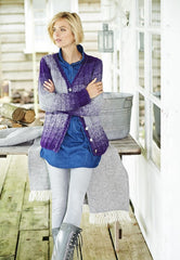 Stylecraft Ombre Pattern 9219 - V Neck Cardigan & Waistcoat - REDUCED - NOW €1.00
