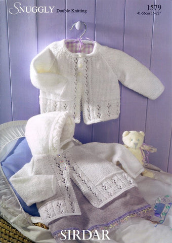 Sirdar Snuggly DK Pattern 1579 - Cardigans
