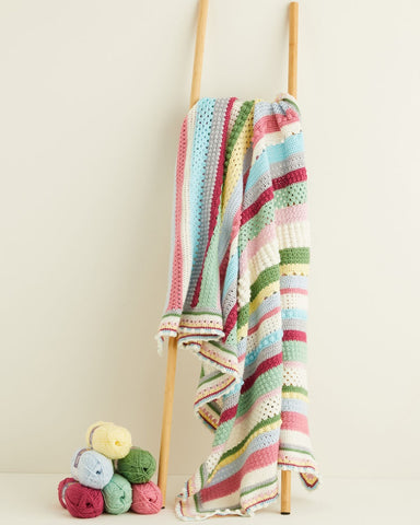 Sirdar Sweet Blossom Blanket Crochet Along Pack