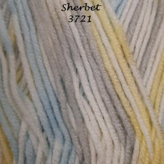 King Cole Cherished DK Pattern 5967 Sweater, Cardigan, Hat & Blanket