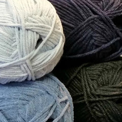 Stylecraft Monet & Jeanie Aran Pattern 9620 - Sweater & Cardigan - NOW €1.00