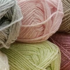King Cole Cotton Top DK Pattern 5504 - Top & Cardigan