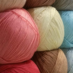 Stylecraft Naturals Bamboo + Cotton DK Pattern 9804  - Crochet Blanket & Cushion