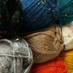 King Cole Big Value Tweed DK Pattern 5706 - Slipover & Sweater