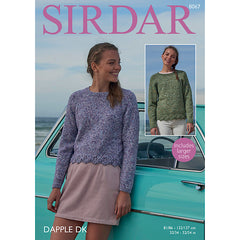 Sirdar Dapple DK Pattern 8067 - Sweaters - NOW €1.00
