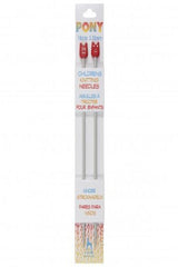 Pony Knitting Needles Children's - Plastic/Metal 18cm long