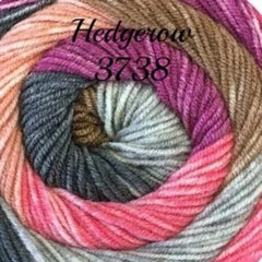 Stylecraft Batik Swirl DK Pattern 9536 Sweater, Cardigan & Cowl