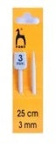 Pony Knitting Needles Pony - Plastic/Aluminium 25cm long