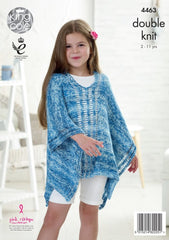 King Cole Vogue DK Pattern 4463 - Ponchos