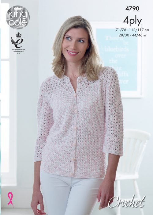 4 ply crochet deals cardigan patterns