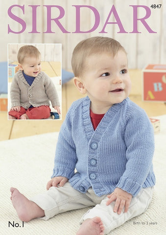 Sirdar No. 1 DK Pattern 4847 - Cardigans