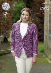 King Cole Big Value Tonal Chunky Pattern 4883 - Jackets