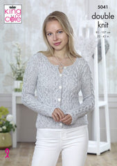 King Cole Calypso DK Pattern 5041 - Cardigan & Top - NOW €1.00