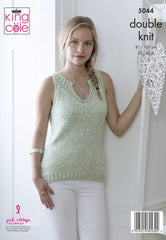 King Cole Calypso DK Pattern 5044  Sweater & Top - NOW €1.00