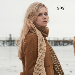 Rico Essentials Soft Merino Aran Pattern 505 - Sweater & Scarf