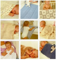 Sirdar The Baby Blanket Book 320 - Knit & Crochet