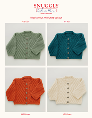 Sirdar Snuggly Cashmere Merino DK Pattern 5241 - Round Neck Cardigan