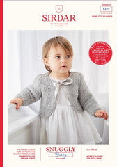 Sirdar Snuggly Bunny Pattern 5309 - Round Neck Bolero & V-Neck Sleeveless Bolero