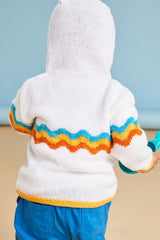Sirdar Snuggly DK Pattern 5504 - Rainbow Wave Hoodie