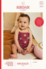 Sirdar Snuggly 4 Ply Pattern 5512 - Lazy Daisy Dress