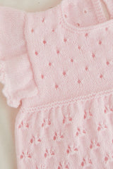 Sirdar Snuggly 3 Ply Pattern 5520 - Lovely Little Lacy Dress