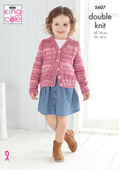 King Cole Island Beaches DK Pattern 5607 - Cardigans