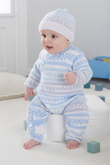 King Cole Cherished Baby DK Pattern 5725 - Baby Set