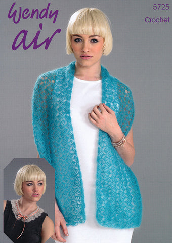 Wendy Air Crochet Pattern 5725 - NOW €1.00