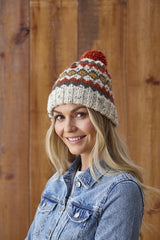 King Cole Fashion Aran Pattern 5868 - Sweater & Hats