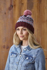 King Cole Fashion Aran Pattern 5868 - Sweater & Hats