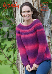 Wendy Stella Chunky Pattern 6059 - Yoked Sweater - NOW €1.00