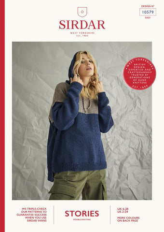 Sirdar Stories DK Pattern 10579 - Hoodie