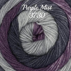 Stylecraft Batik Swirl DK Crochet Pattern 9489 - Scarf, Cowl & Mitts