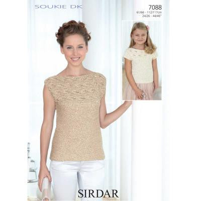 Sirdar Soukie DK Pattern 7088 - NOW €1.00