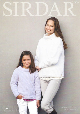 Sirdar Smudge Pattern 7870 - Sweaters - NOW €1.00