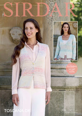 Sirdar Toscana DK Pattern 7976 - Cardigan & Waistcoat - NOW €1.00