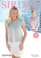 Sirdar Cotton DK Pattern 8123 - Cardigans