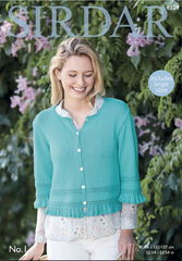 Sirdar No.1 DK Pattern 8129 - Cardigan