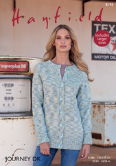 Hayfield Journey DK Pattern 8193 - Jacket NOW €1.00