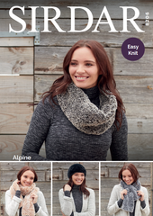 Sirdar Alpine Super Chunky Pattern 8206 - Lady's Accessories