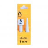 Pony Knitting Needles Pony - Plastic/Aluminium 25cm long