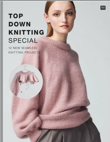 Rico Design Top Down Knitting Special Book